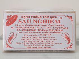 Bánh phồng tôm Sáu Nghiêm